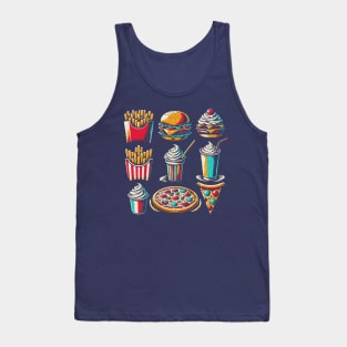 Fast Food Lover Tank Top